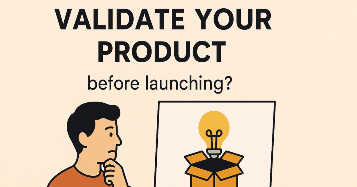 Don't start with an MVP: here's what you actually need to do first