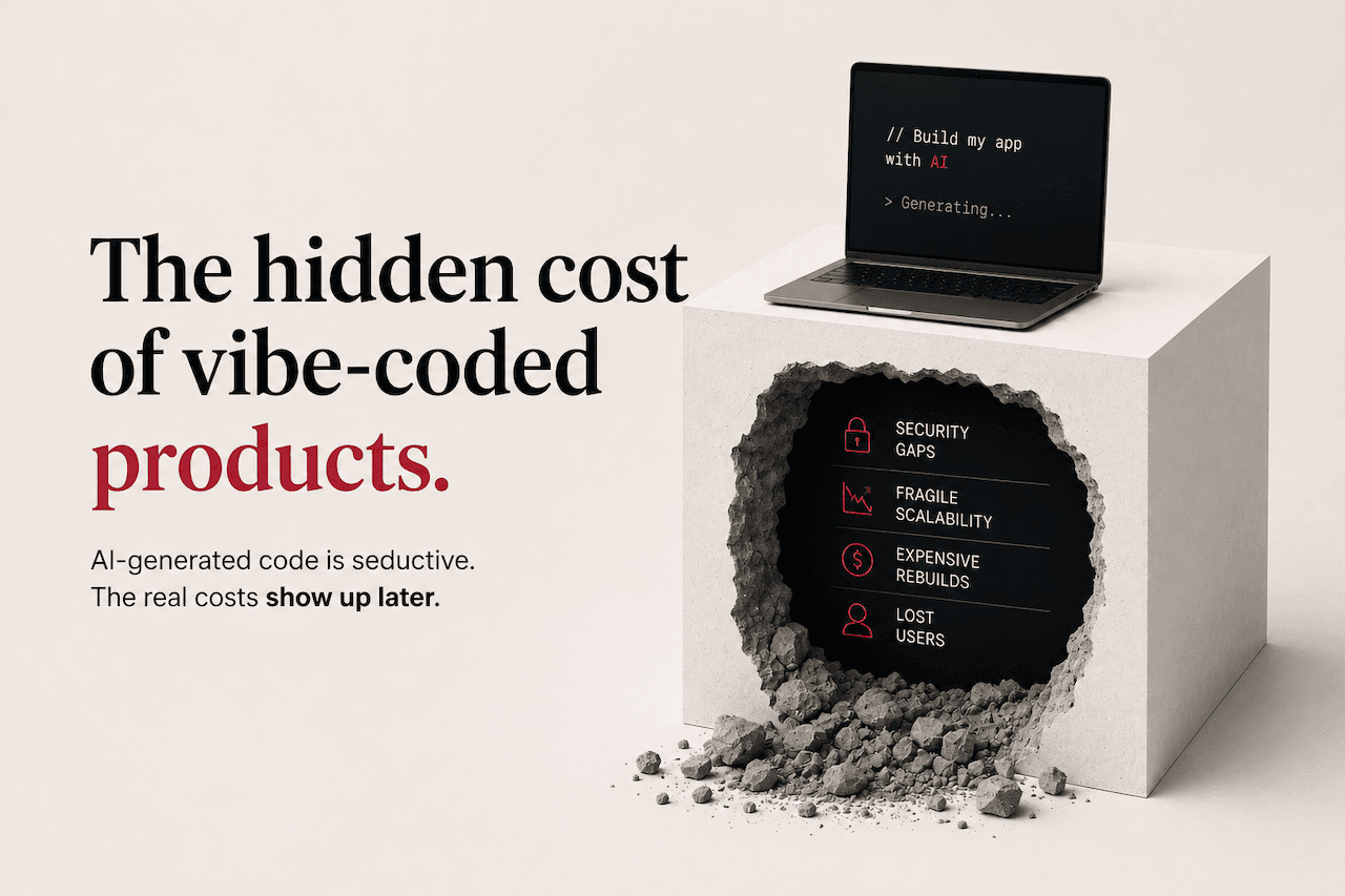 The Hidden Costs of Vibe-Coded Products